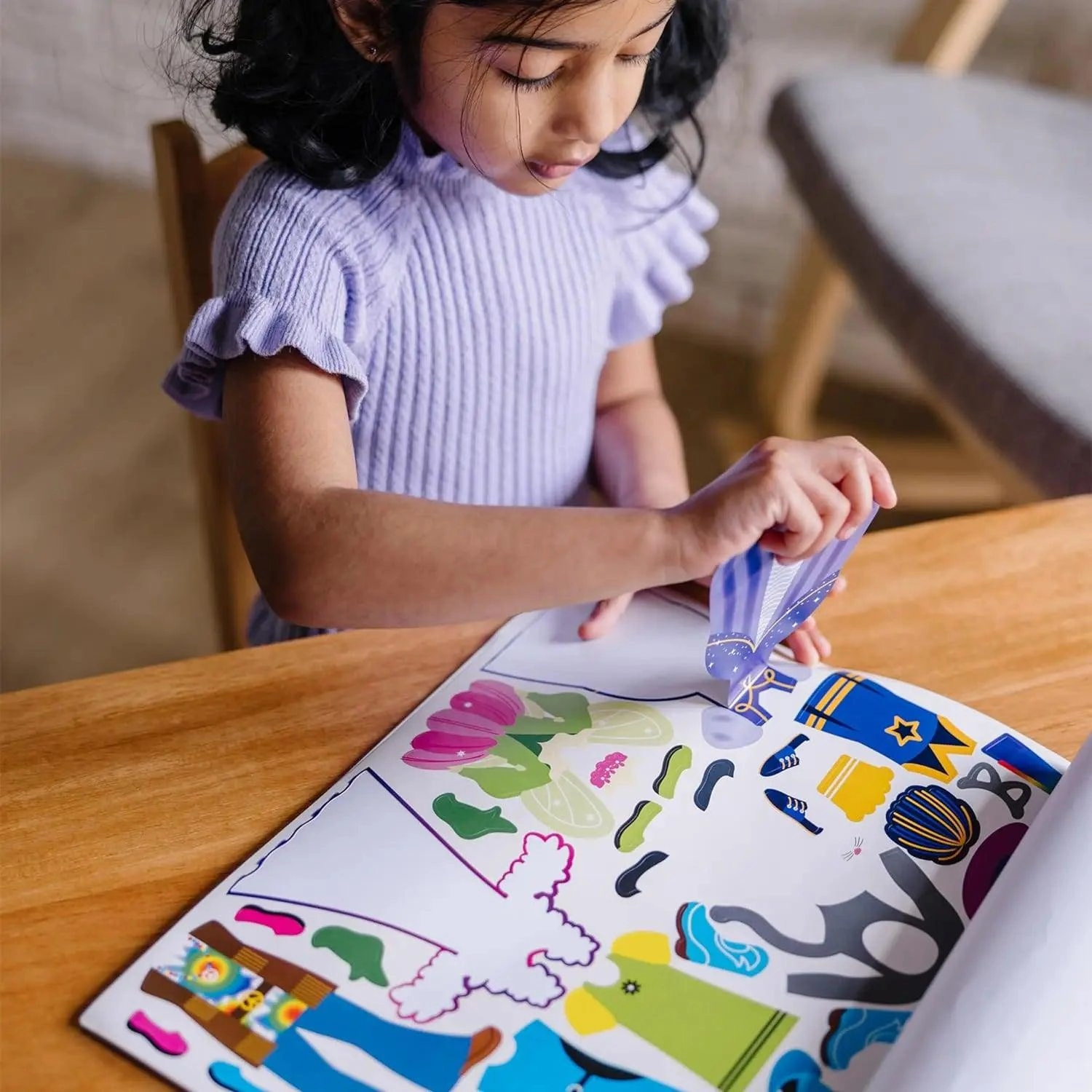 Melissa & Doug Dress-up Reusable Stickers