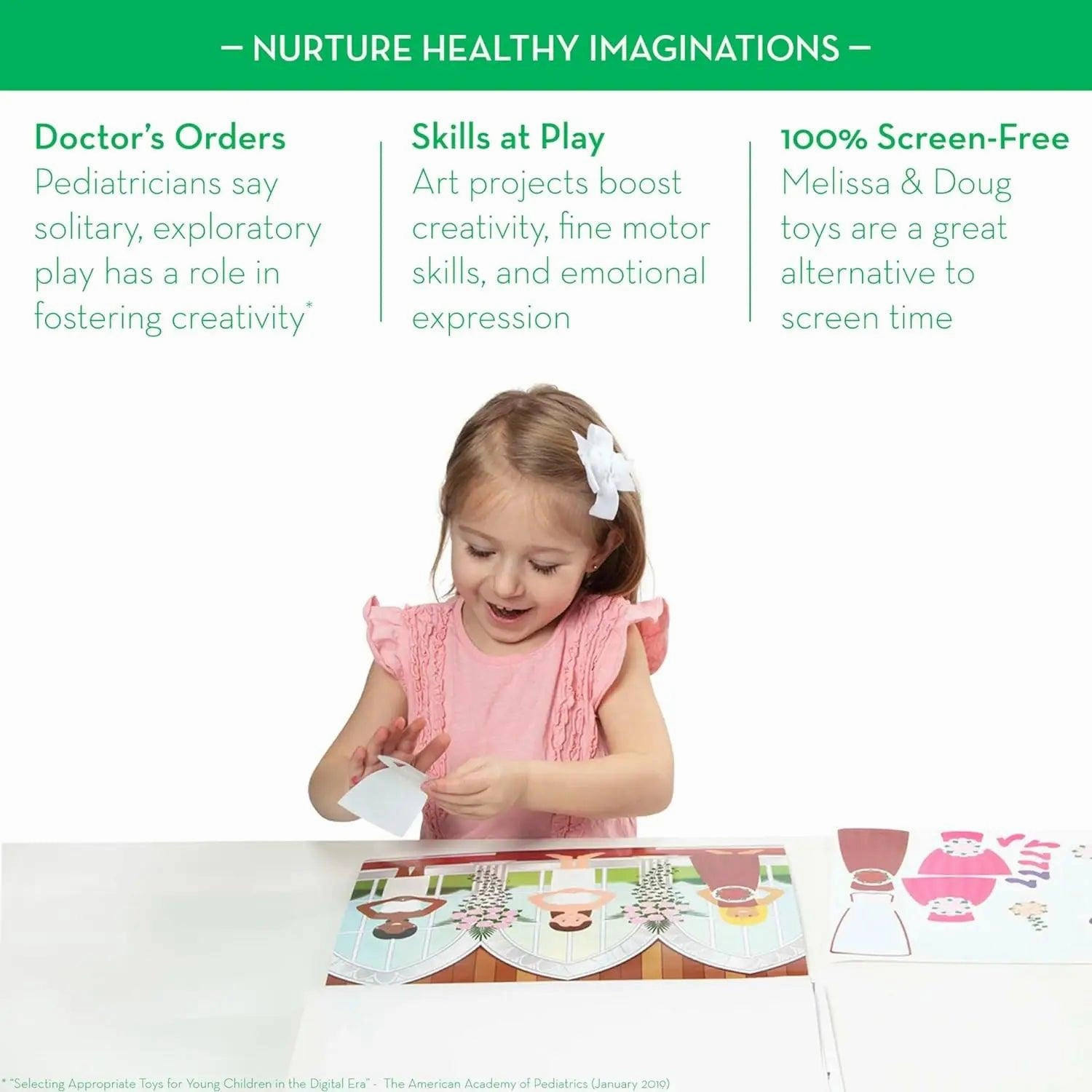Melissa & Doug Dress-up Reusable Stickers