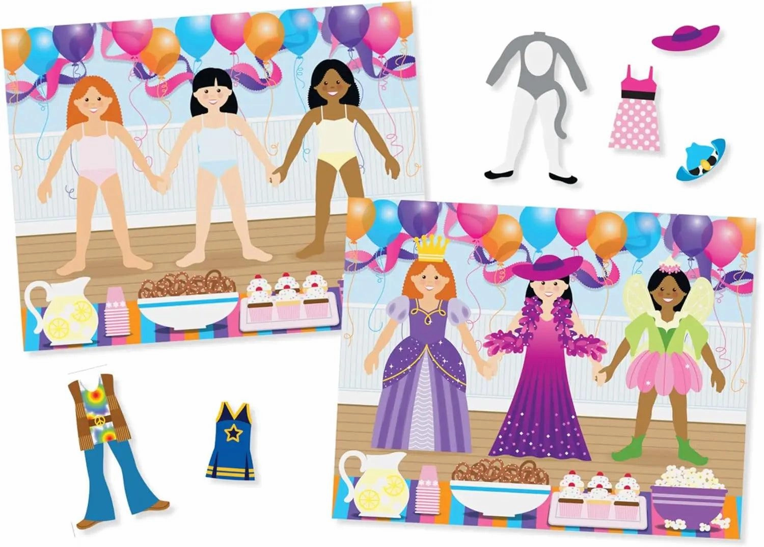 Melissa & Doug Dress-up Reusable Stickers