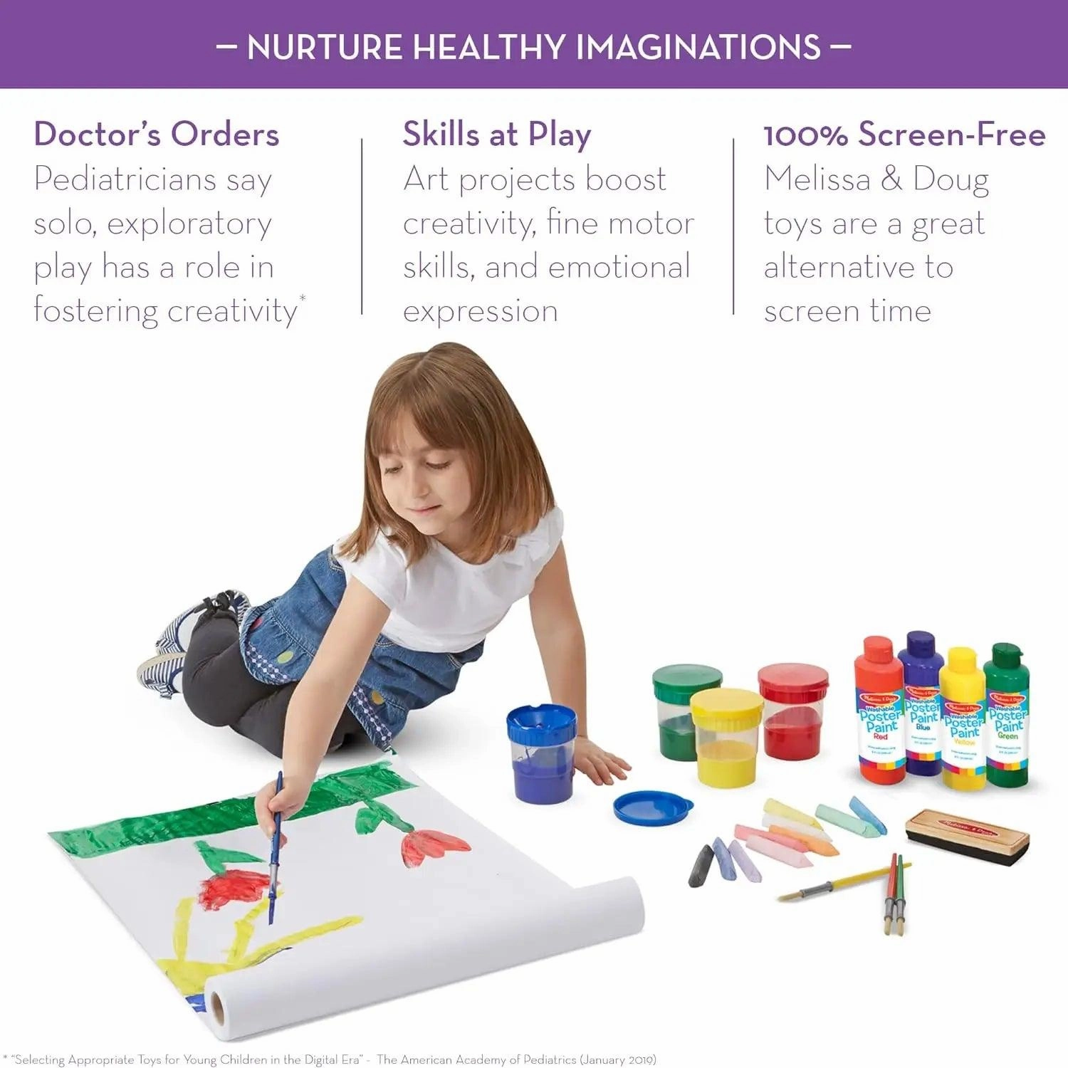 Melissa & Doug Easel Companion Accessory Set