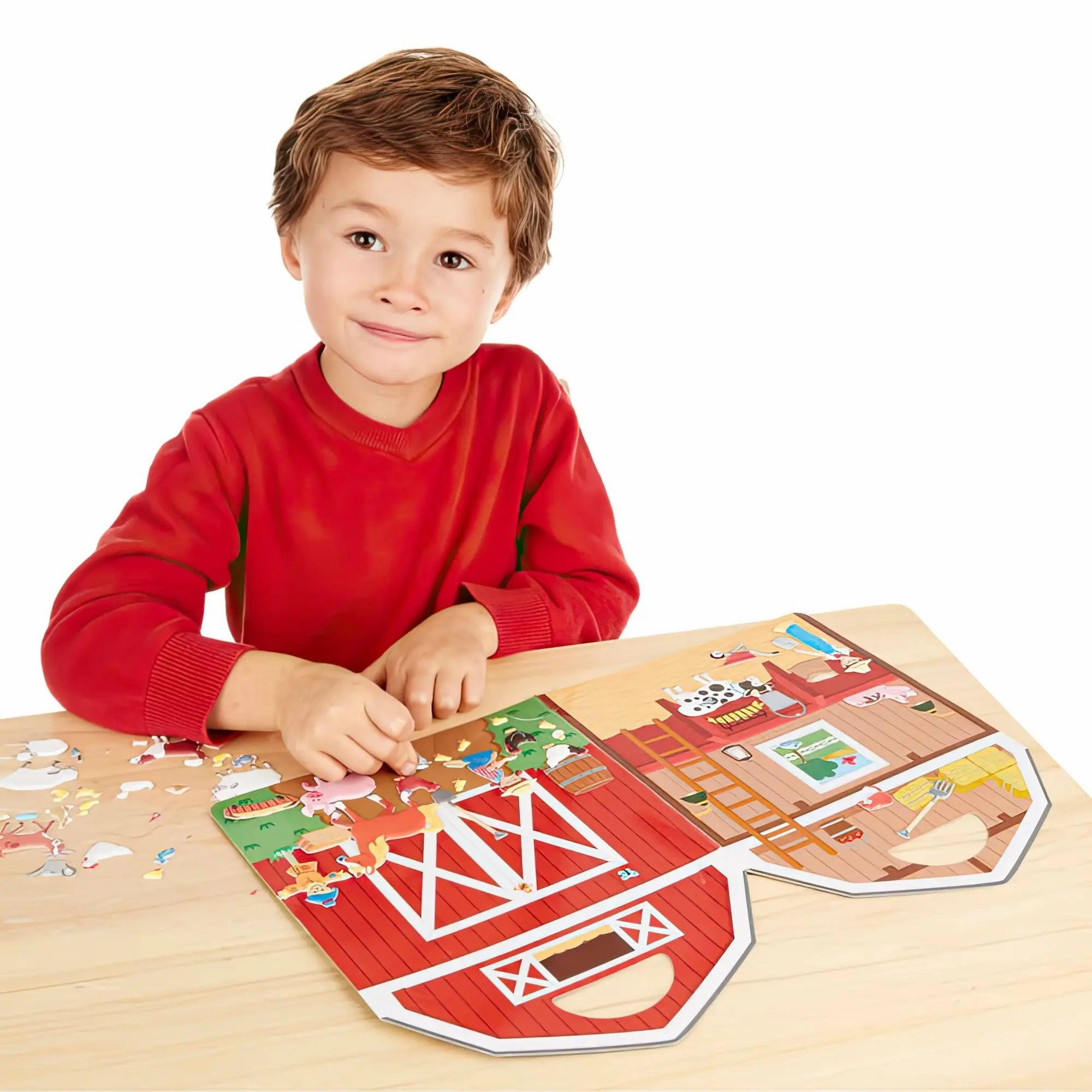Melissa & Doug Farm Reusable Puffy Stickers