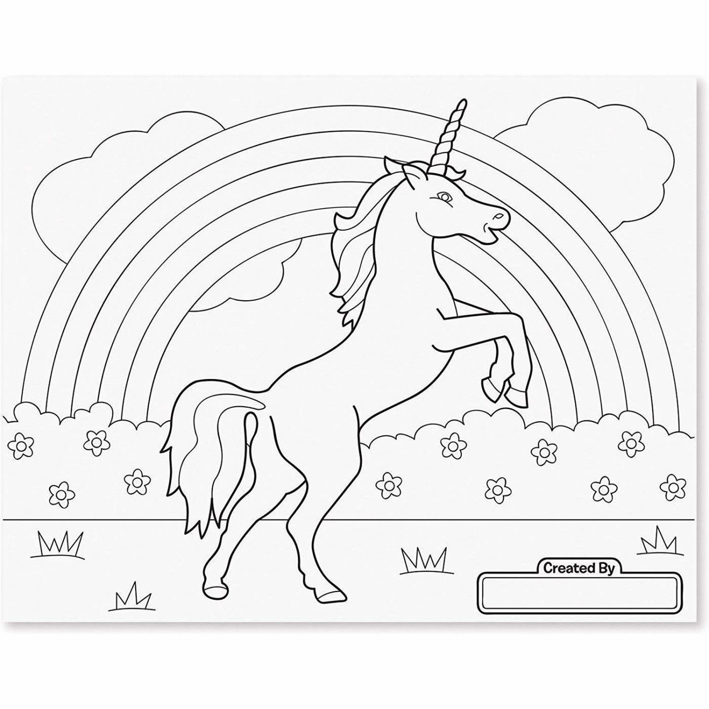 Melissa & Doug Jumbo Colouring Pad - Pink