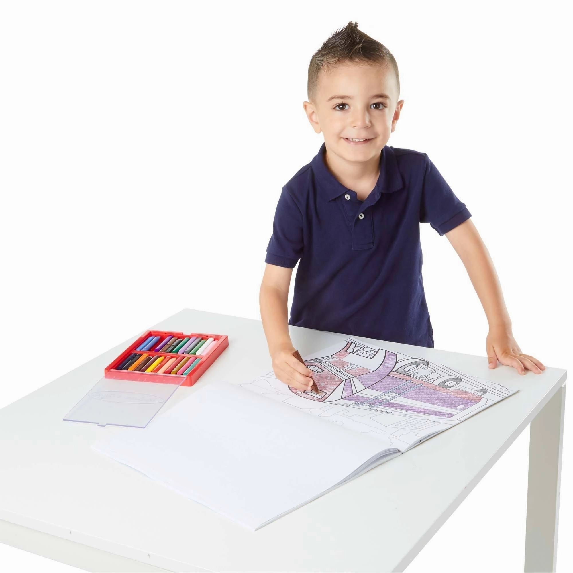 Melissa & Doug Jumbo Colouring Pad - Vehicles