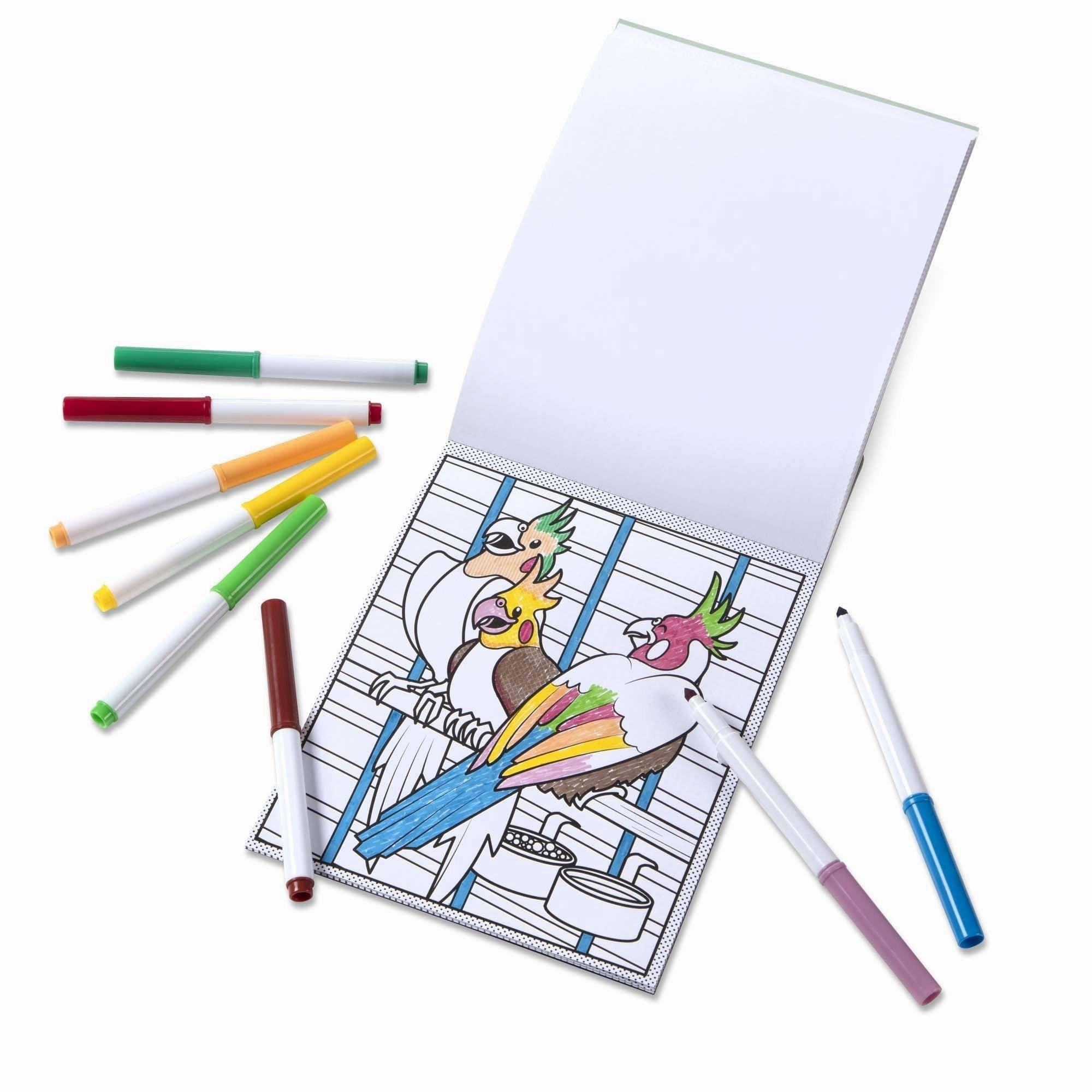 Melissa & Doug Magic Pattern Pets Colouring Pad