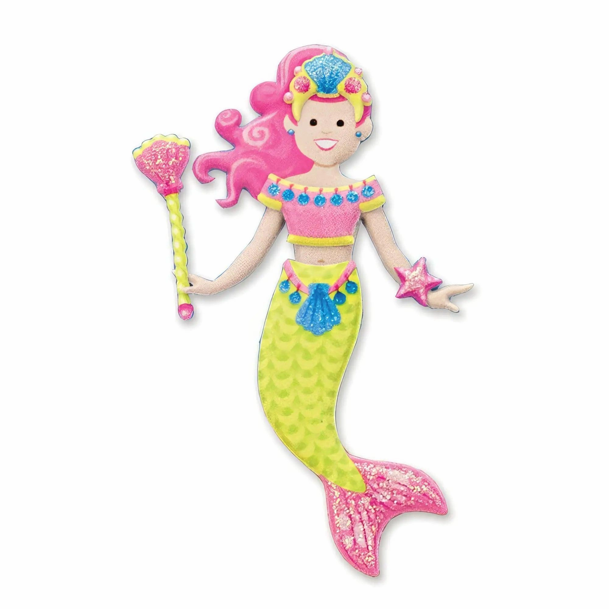 Melissa & Doug Mermaids Reusable Puffy Stickers