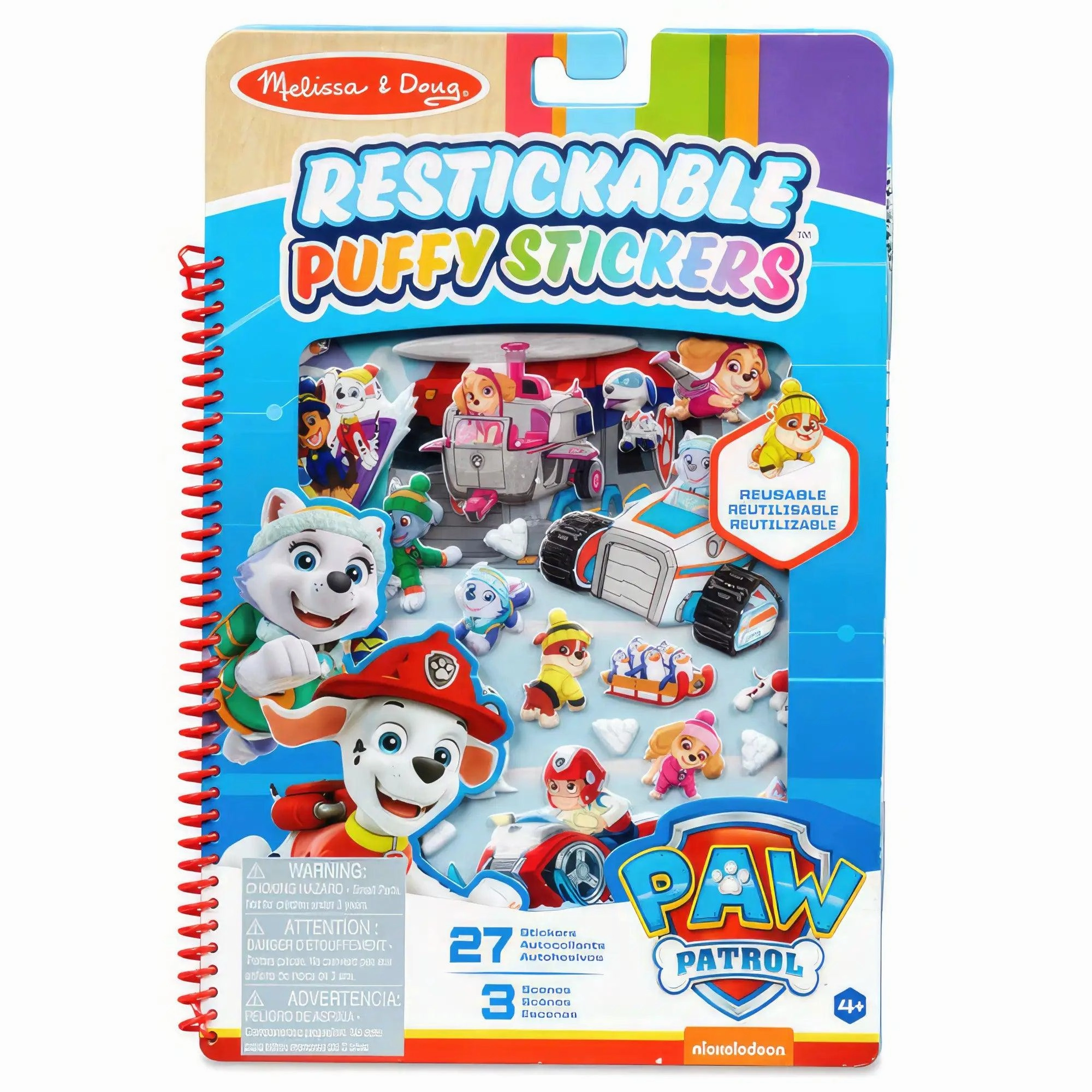 Melissa & Doug PAW Patrol Puffy Sticker Pad - Jake's Mountain