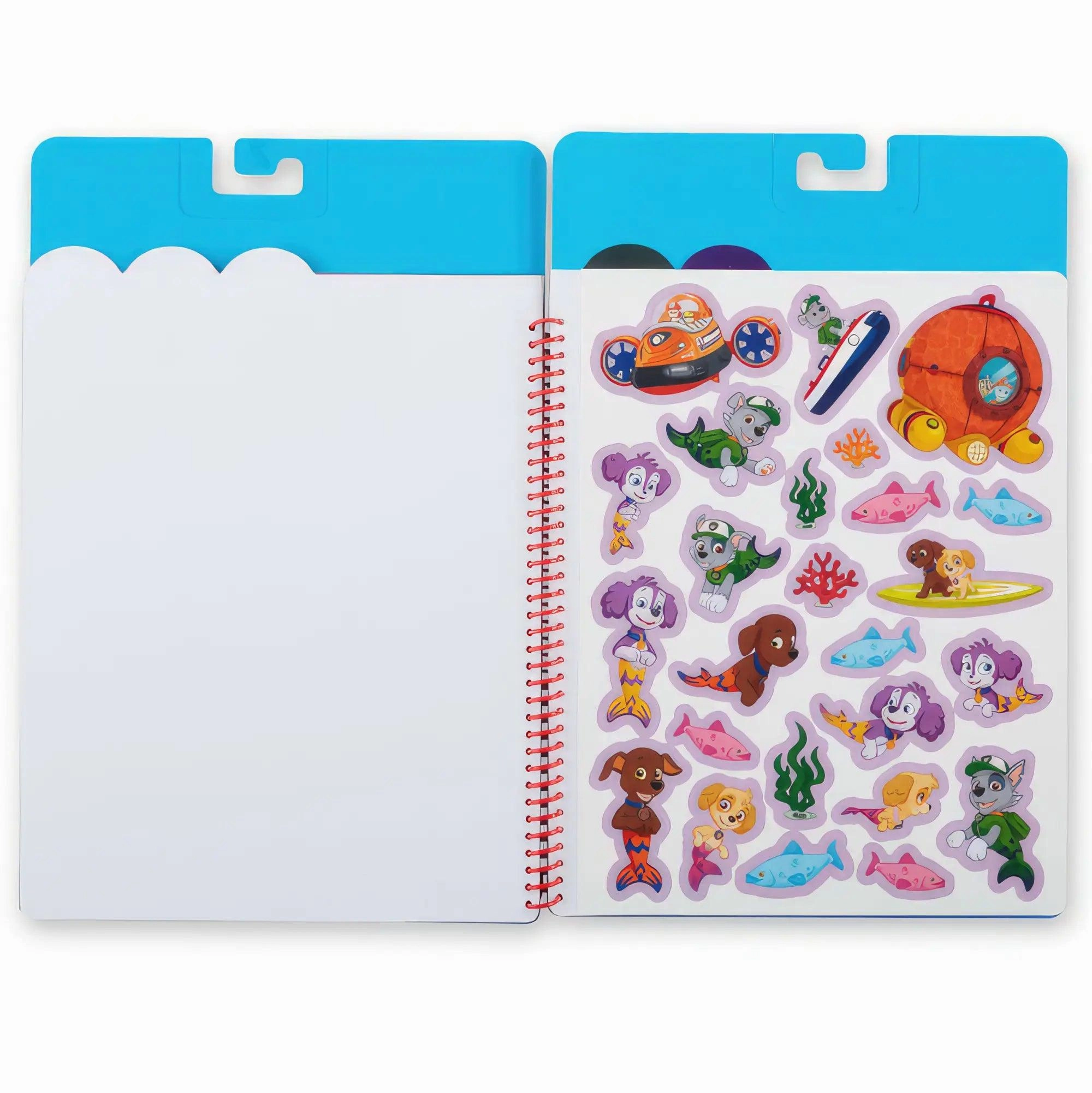 Melissa & Doug PAW Patrol Restickable Stickers Flip-Flap Pad - Classic Missions