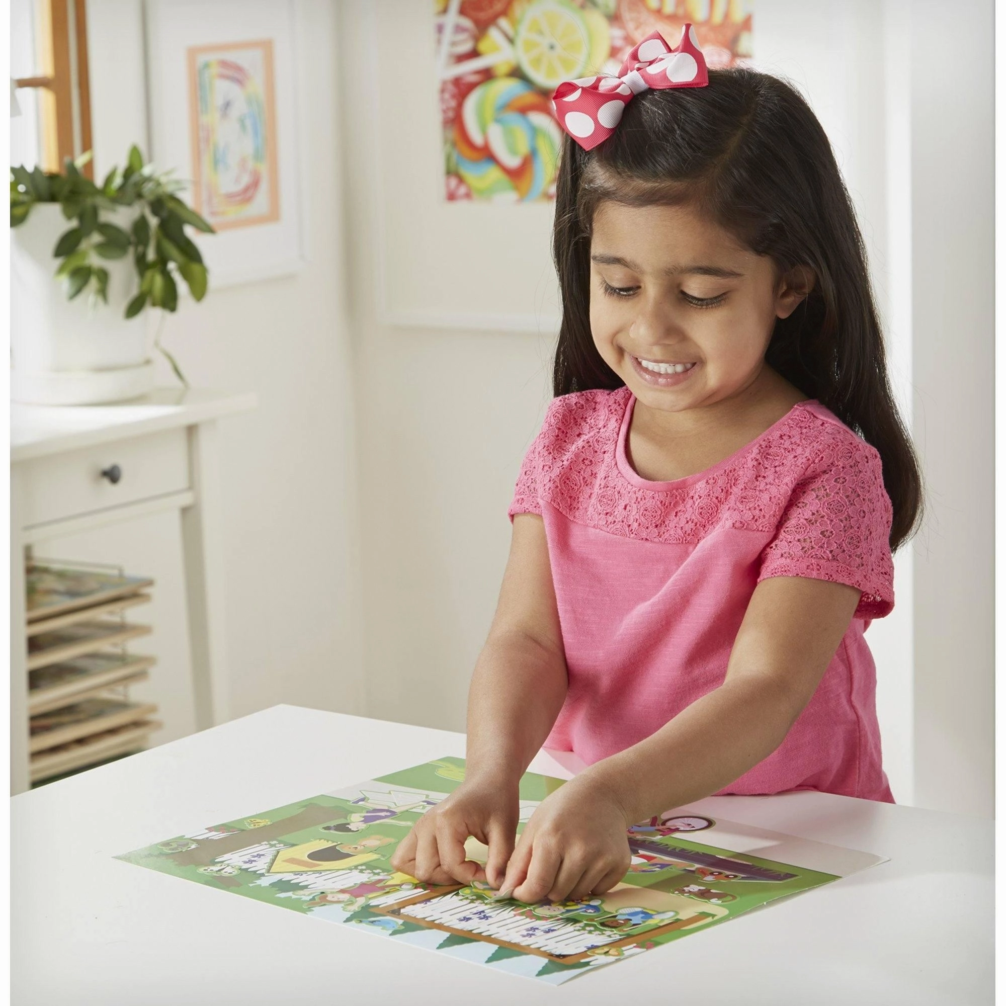 Melissa & Doug Play House Reusable Stickers