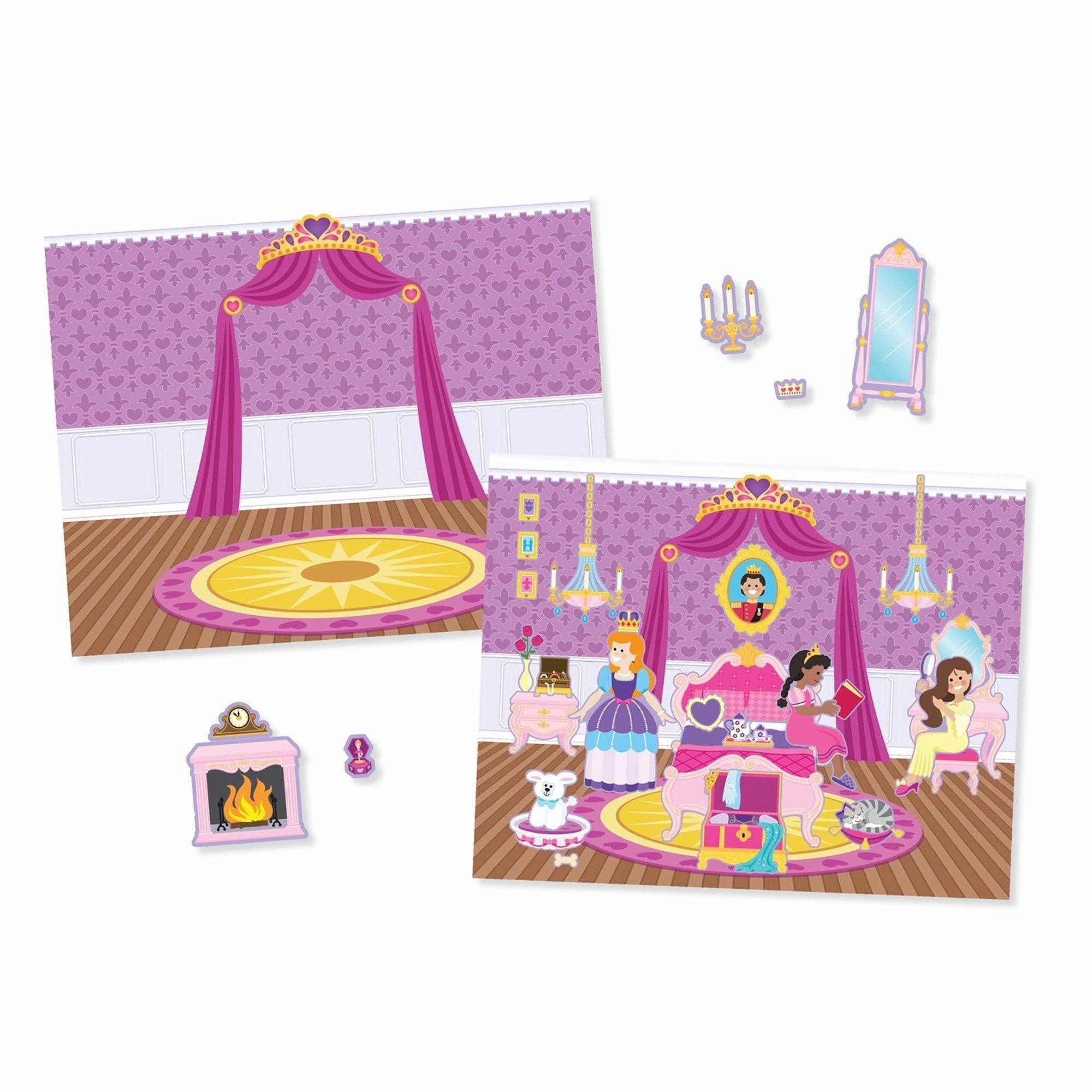 Melissa & Doug Princess Castle Reusable Stickers