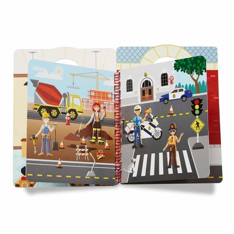 Melissa & Doug Puffy Sticker Activity Book - Cool Careers