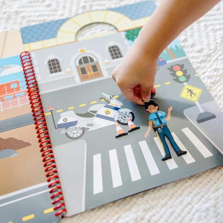 Melissa & Doug Puffy Sticker Activity Book - Cool Careers