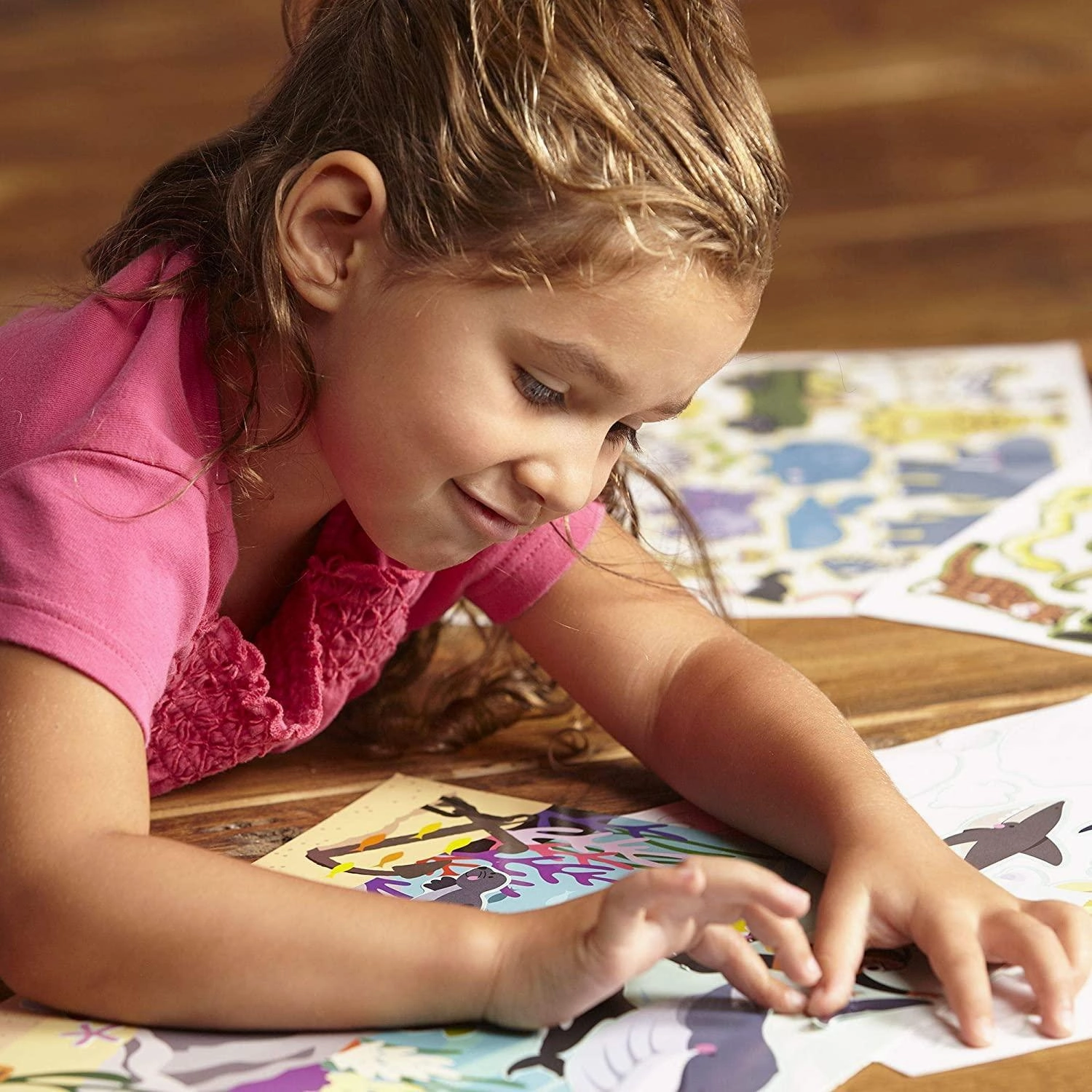 Melissa & Doug Reusable Sticker Pad - Habitats