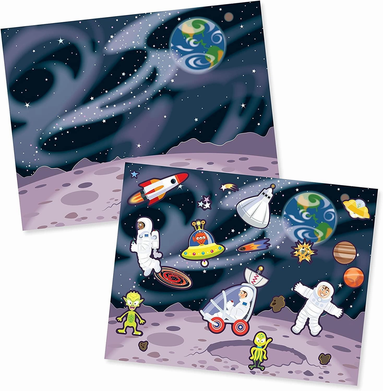 Melissa & Doug Reusable Sticker Pads Set: Adventure