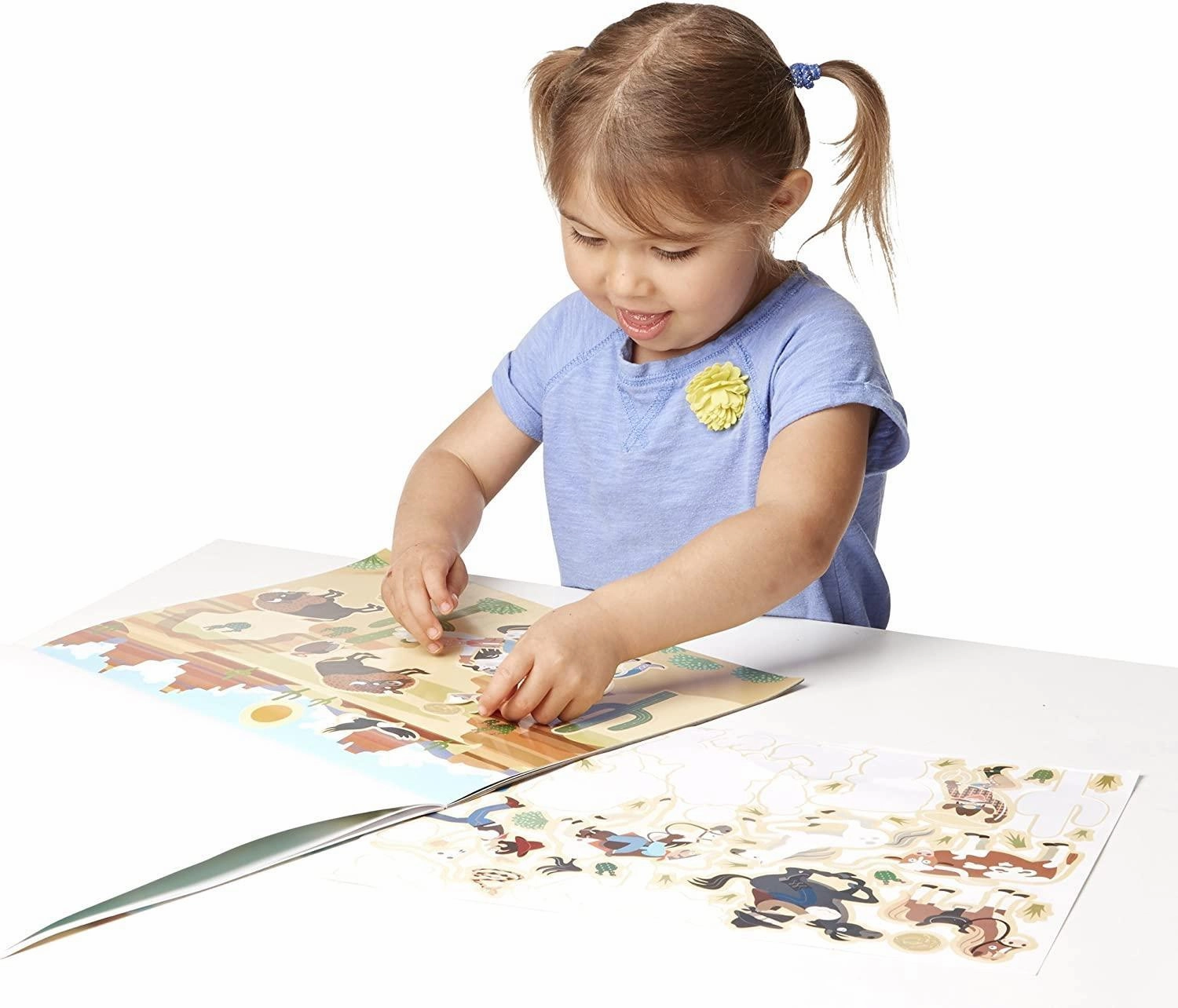 Melissa & Doug Reusable Sticker Pads Set: Adventure