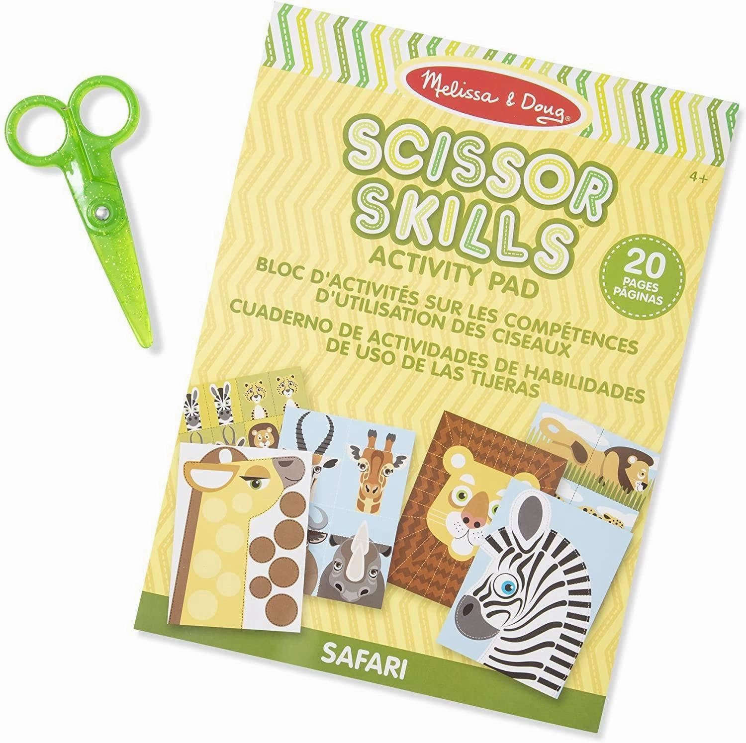Melissa & Doug Safari Scissor Skills Activity Pad