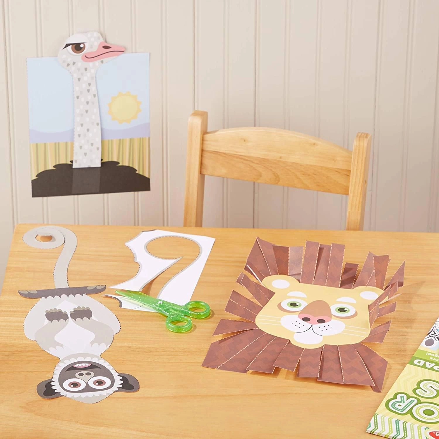 Melissa & Doug Safari Scissor Skills Activity Pad