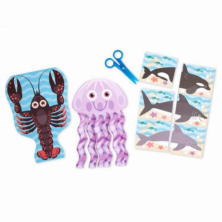 Melissa & Doug Sea Life Scissor Skills Activity Pad