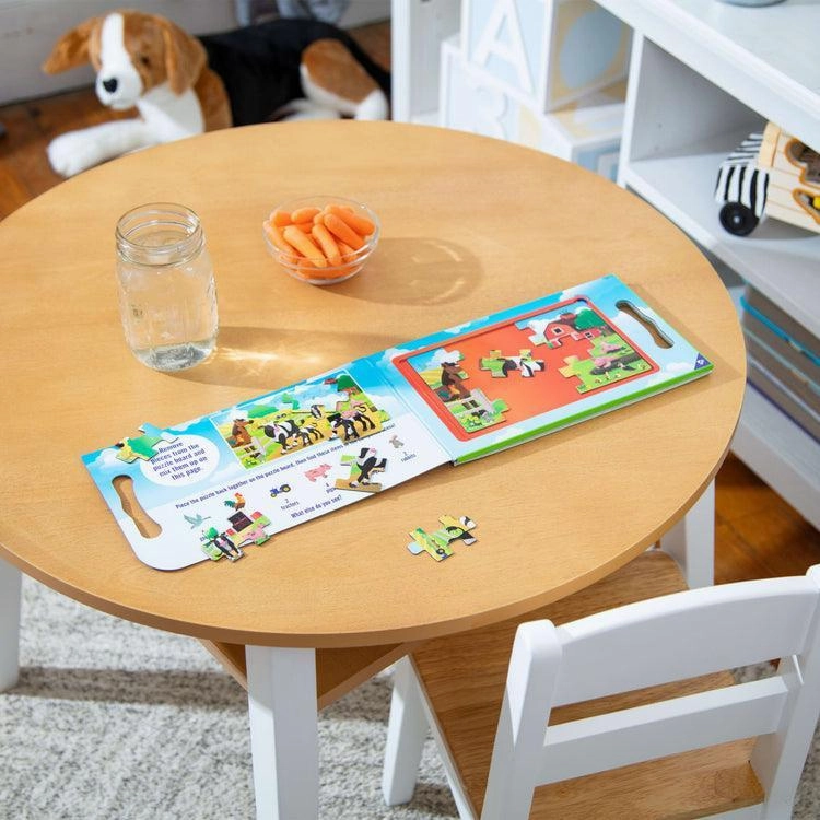 Melissa & Doug Take Along Magnetic Jigsaw Puzzles - On The Farm