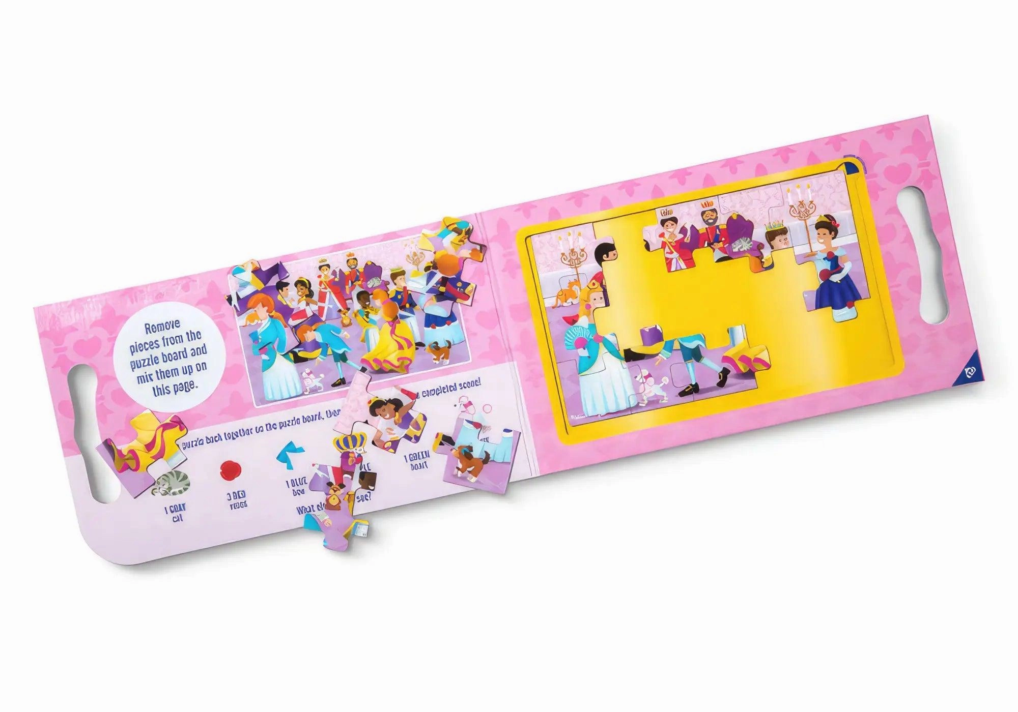 Melissa & Doug Take Along Magnetic Jigsaw Puzzles - Princesses