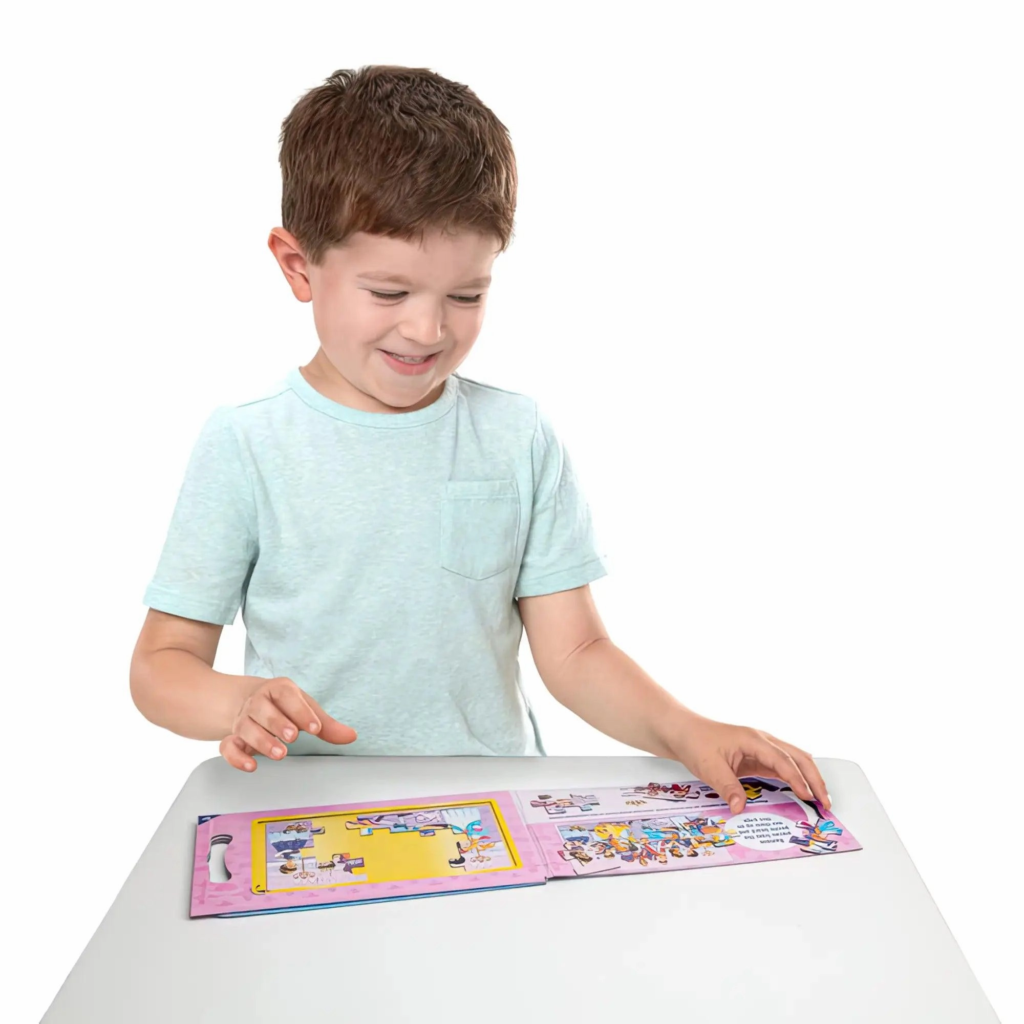Melissa & Doug Take Along Magnetic Jigsaw Puzzles - Princesses