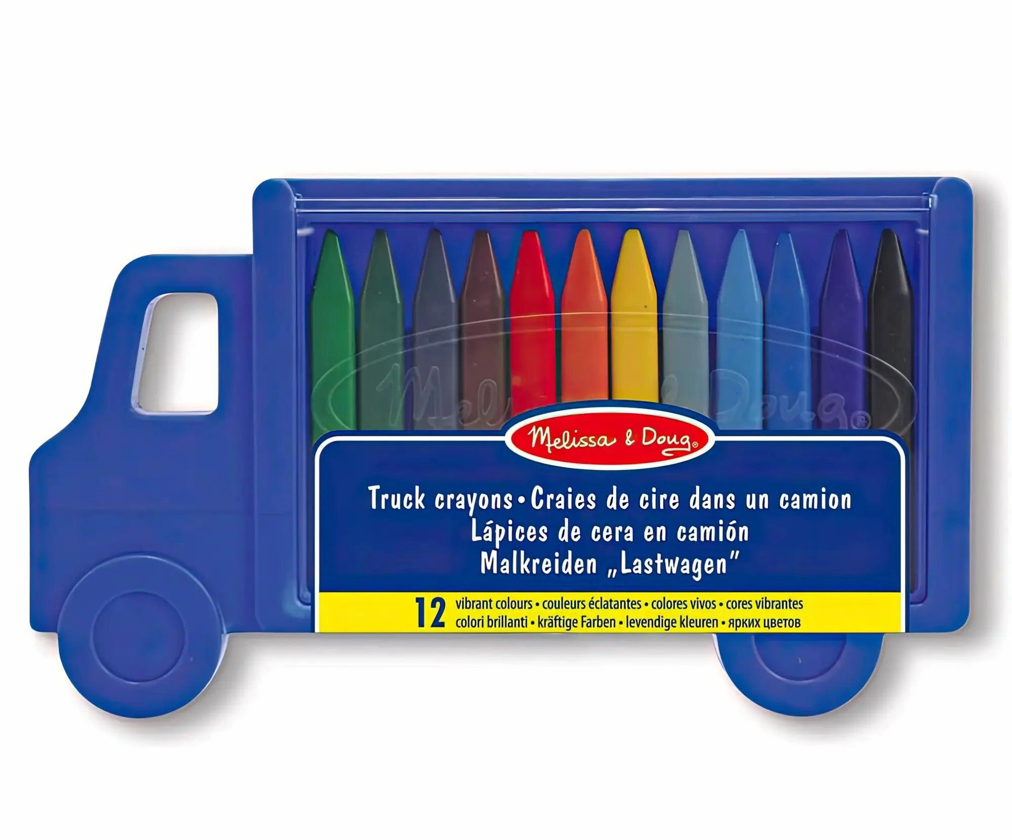 Melissa & Doug Truck Crayon Set
