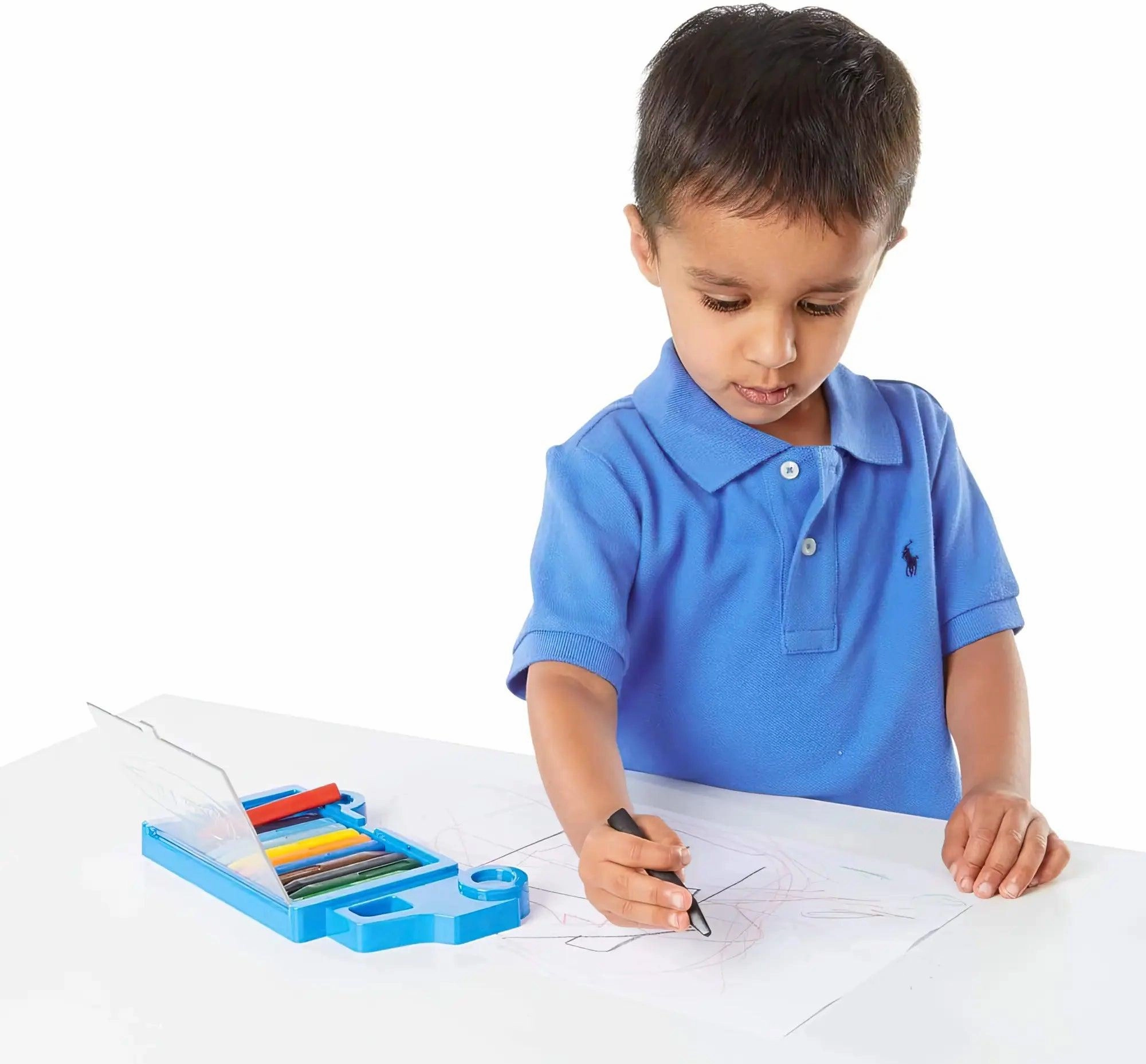 Melissa & Doug Truck Crayon Set