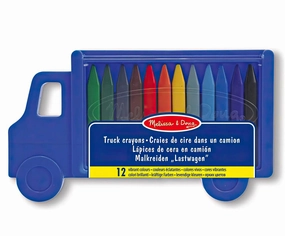 Melissa & Doug Truck Crayon Set