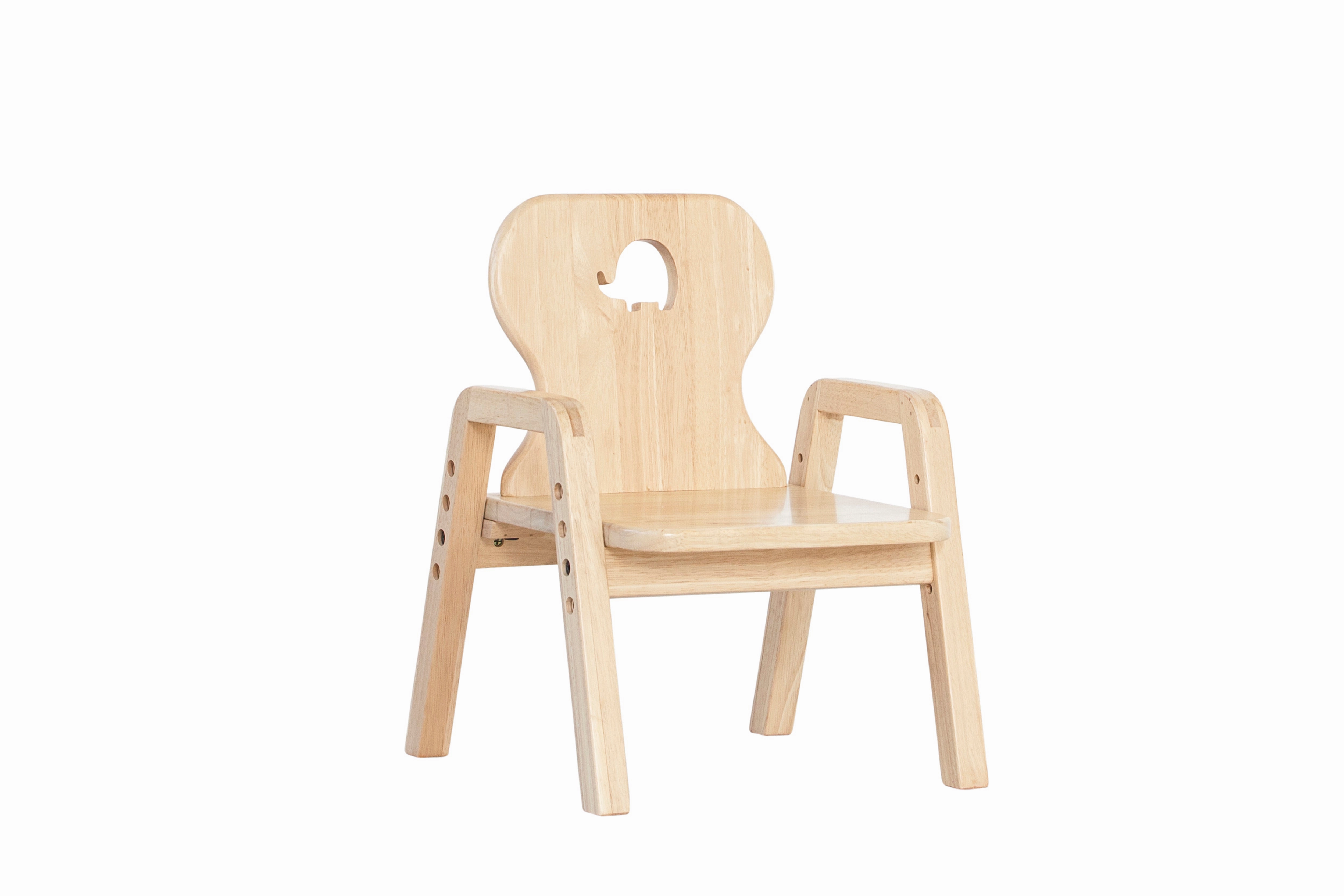 Mesasilla Primary Adjustable Table Set - with drawer-Bear Elephant Car Rabbit  Star - Height Adjustable
