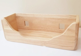 Mesasilla Side Shelf for Revolving Bookcase Storage