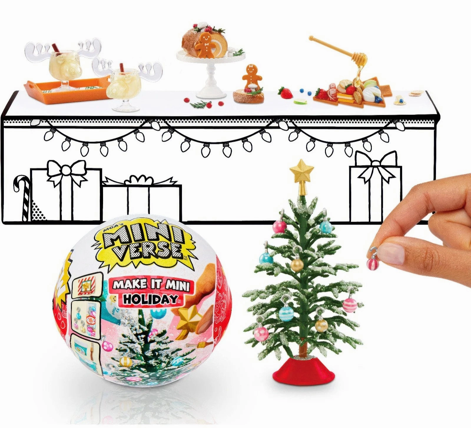 MGA's Miniverse Make It Mini Holiday Movie Surprise Capsule - Assorted
