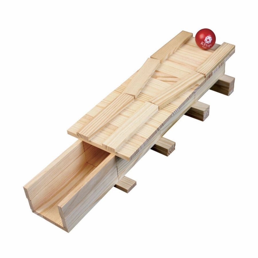 Mindware - KEVA Contraptions 200 Piece Wooden Planks Building Set