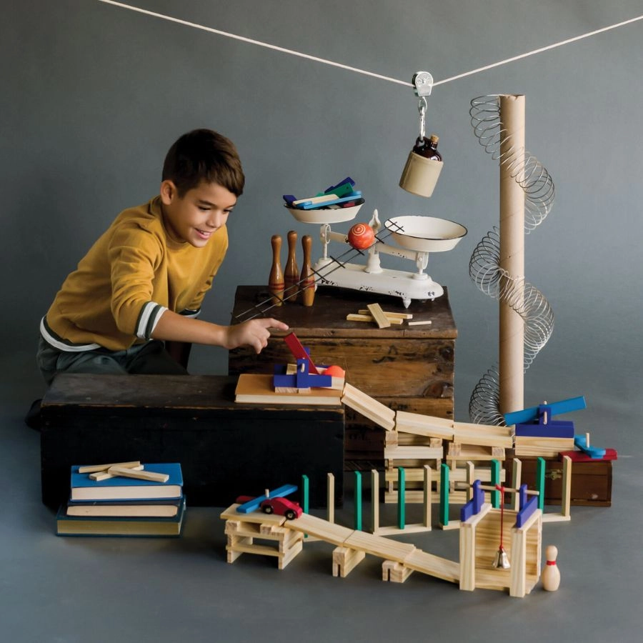 Mindware - Keva Contraptions Reactions Wooden Planks Building Set