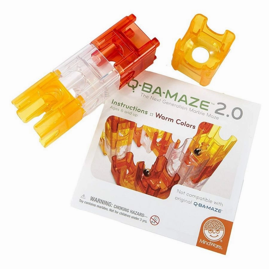 Mindware - Q-BA-MAZE 2.0: Starter Box Warm Colours