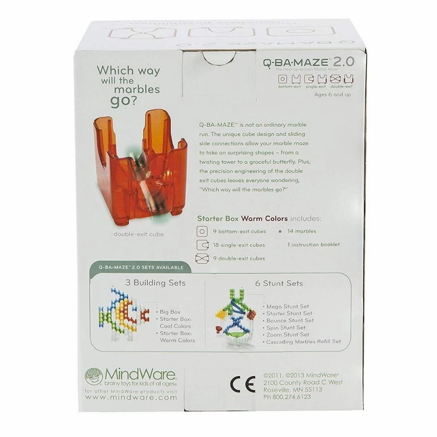 Mindware - Q-BA-MAZE 2.0: Starter Box Warm Colours