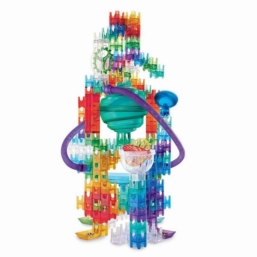 Mindware - Q-BA-MAZE 2.0: Ultimate Stunt Set Marble Run