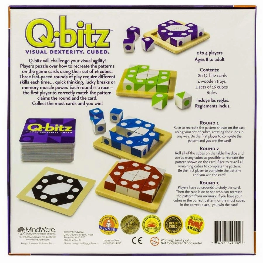 Mindware - Q-Bitz Classic Visual Challenge Game