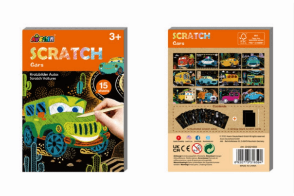 Mini Scratch Books (various styles)