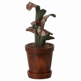 Miniature Fabric Flower Pot