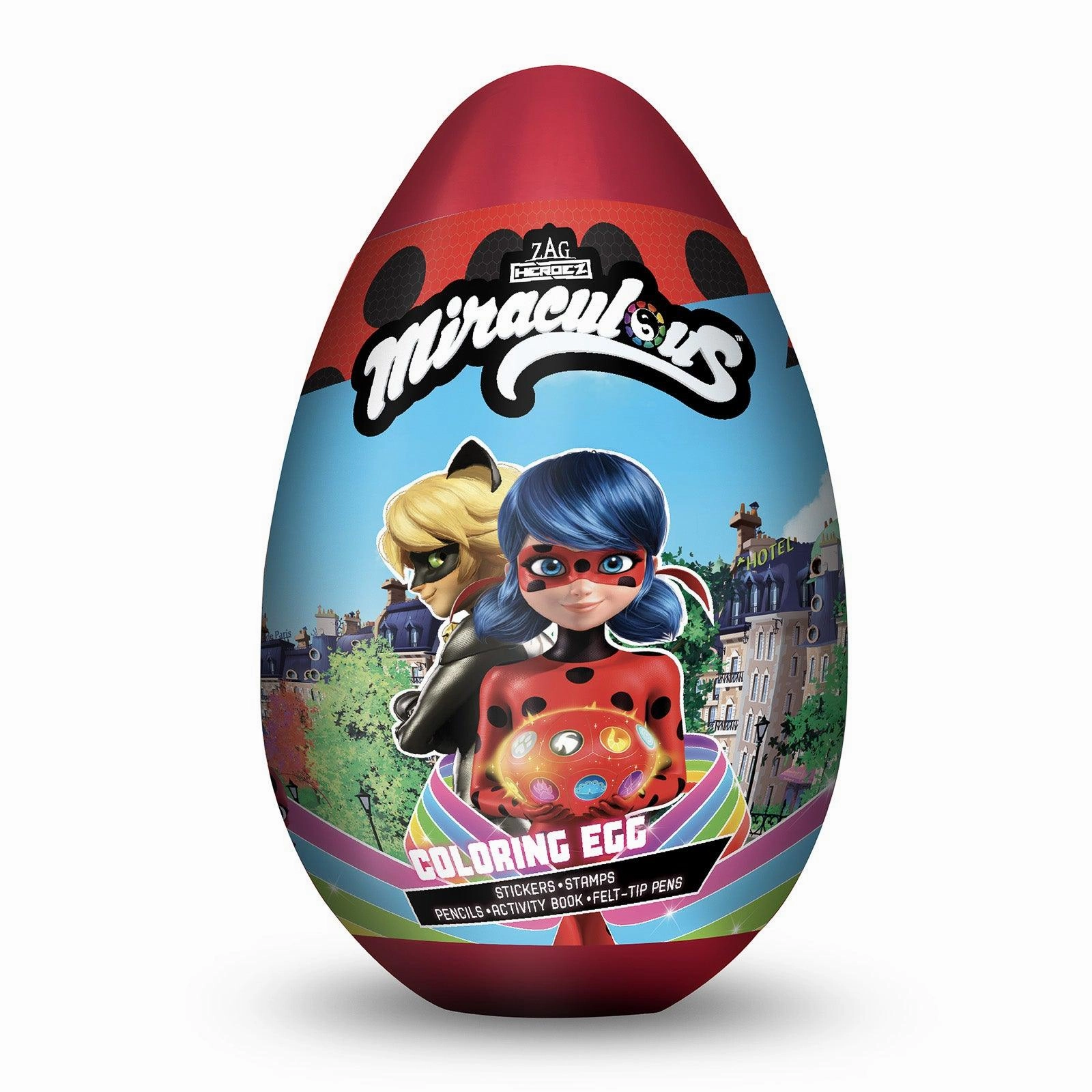 Miraculous Colouring Egg Set