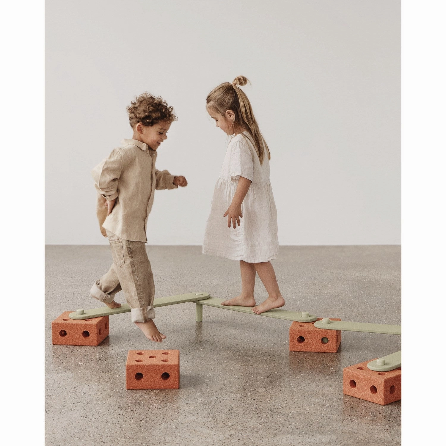 MODU Burnt Orange / Dusty Green Balance Track