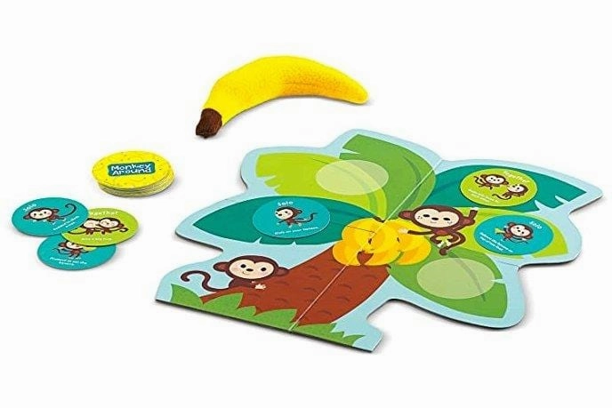 Monkey Around Toddler Boardgame
