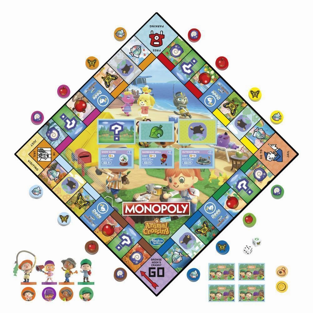 Monopoly Animal Crossing New Horizons Edition Board Game