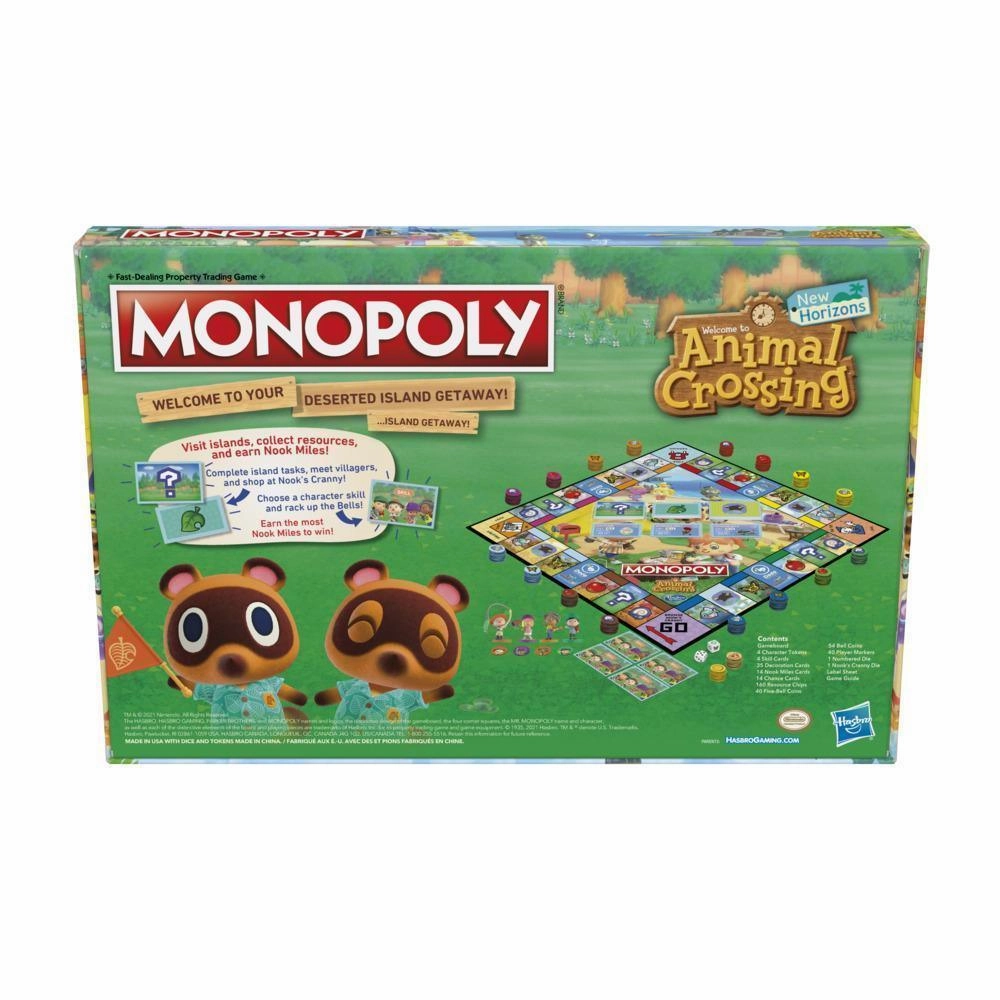 Monopoly Animal Crossing New Horizons Edition Board Game