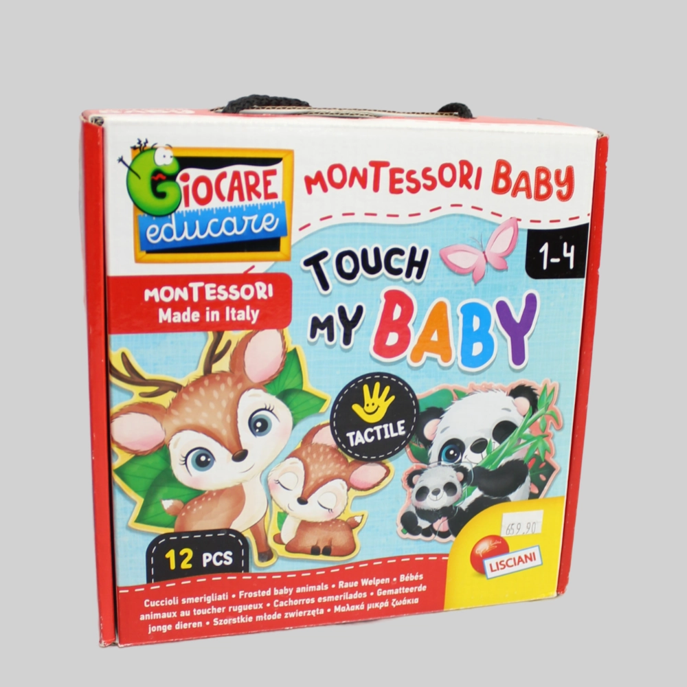 Montessori Baby Touch My Baby 12 Pieces