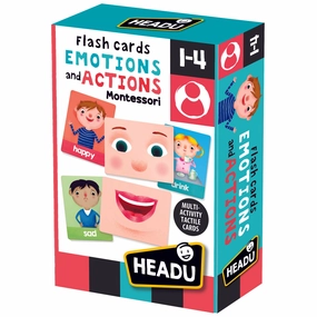 Montessori Flashcards Emotions and Actions