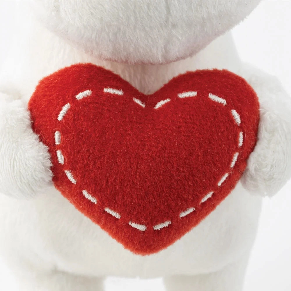 Moomin Standing 6.5-inch Soft Toy with Heart