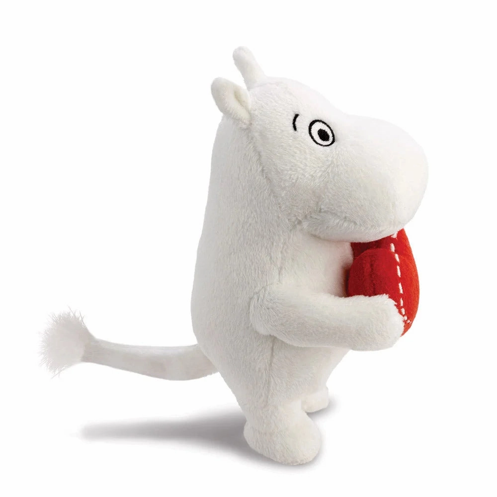 Moomin Standing 6.5-inch Soft Toy with Heart