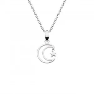 Moon and Star Pendant 9359HP Dew Jewellery