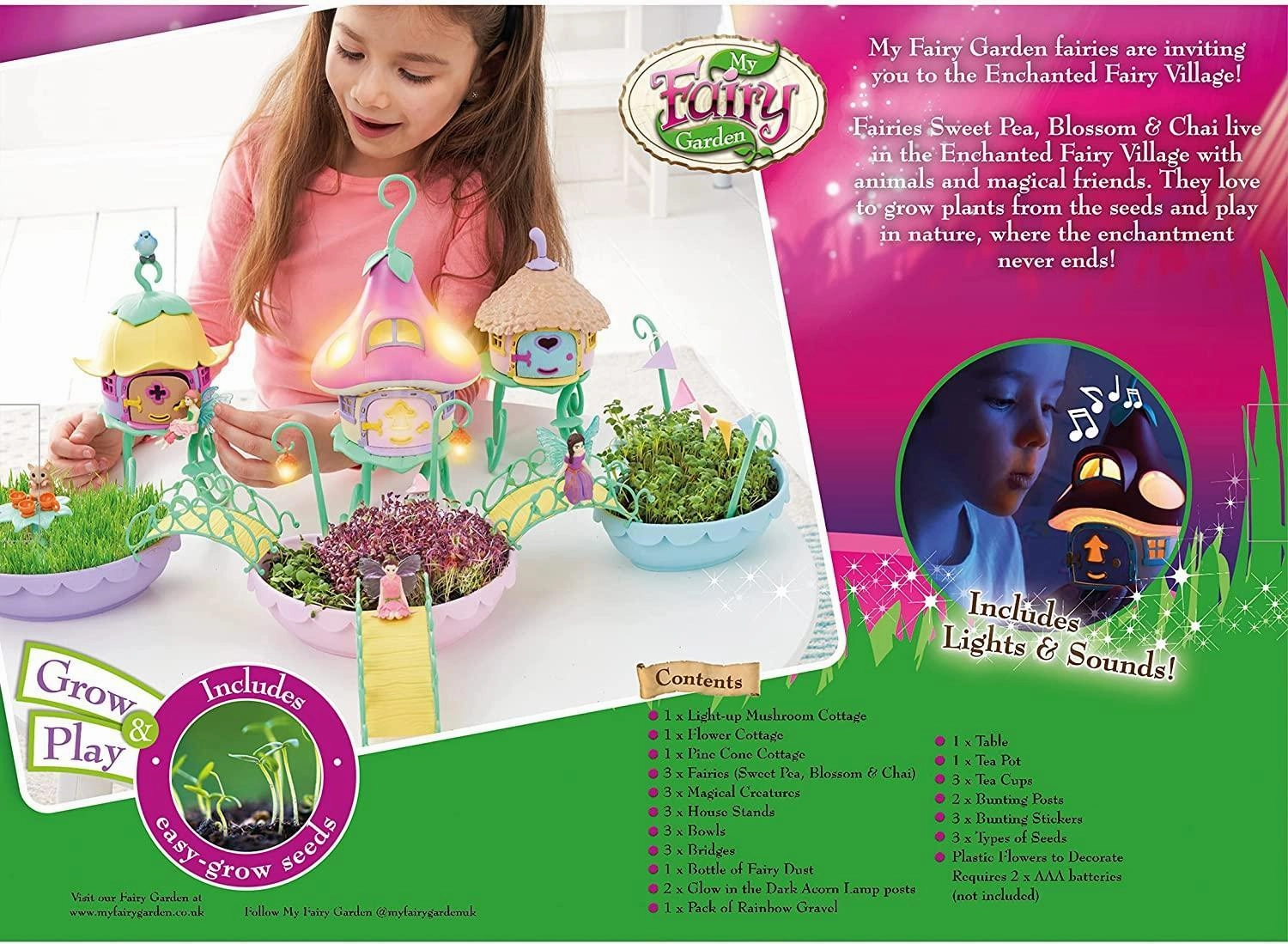 My Fairy Garden Fairy Enchanted Village Playset