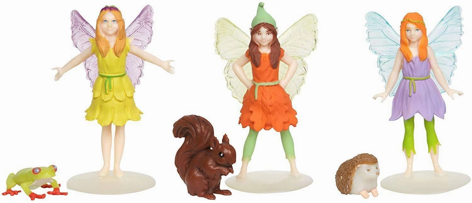My Fairy Garden FG203 Fairies and Friends 3-Pack Figurines